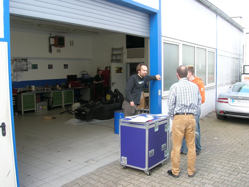 K%ouml;ln 2007: Besuch bei Kruse Motorsport