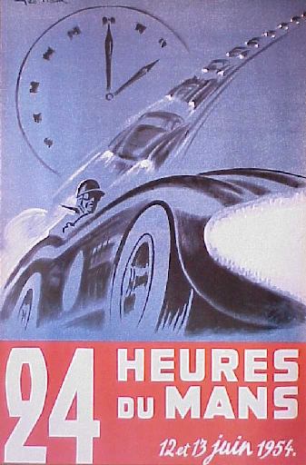 Le Mans Poster 1954