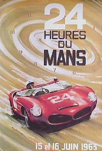 Le Mans Poster 1963