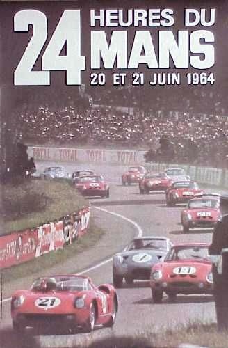 Le Mans Poster 1964
