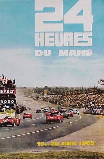 Le Mans Poster 1965