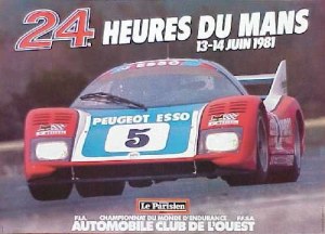 Le Mans Poster 1981