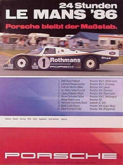 Poster: Porsche