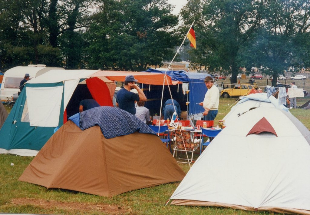 Le Mans 1987: Zeltplatz Houx Annexe