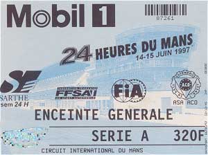 Eintrittskarte 1996