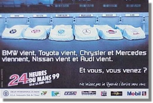 Le Mans Poster 1999
