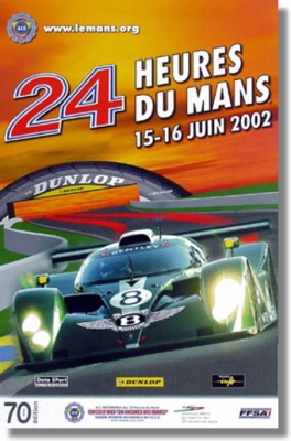 Le Mans Poster 2002